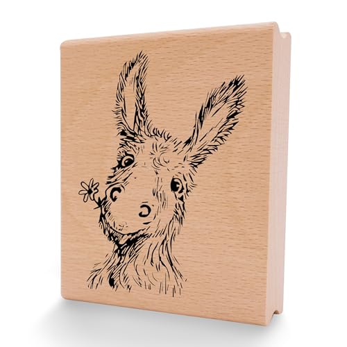 NEWSTAMPS Stempel Emil Motivstempel aus Holz & Gummi zum Karten und Geschenke basteln, Holzstempel für Tiere, Tierstempel, Maultier, Scrapbook, Textilstempel, Deko, Kinder NEWSTAMPS Stempel Emil Motivstempel aus Holz & Gummi zum Karten und Geschenke basteln, Holzstempel für Tiere, Tierstempel, Maultier, Scrapbook, Textilstempel, Deko, Kinder von NEWSTAMPS DIE STEMPELMACHER