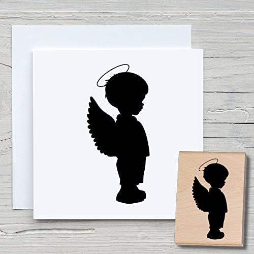 NEWSTAMPS Stempel Engel Bub Motivstempel aus Holz & Gummi zum Karten und Geschenke basteln, Holzstempel für Weihnachten, Weihnachtskarte, Advent, Scrapbook, Textilstempel, Deko, Freunde NEWSTAMPS Stempel Engel Bub Motivstempel aus Holz & Gummi zum Karten und Geschenke basteln, Holzstempel für Weihnachten, Weihnachtskarte, Advent, Scrapbook, Textilstempel, Deko, Freunde von NEWSTAMPS DIE STEMPELMACHER