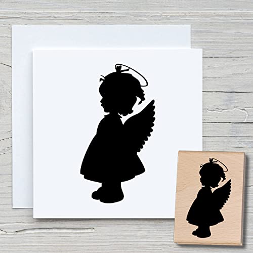 NEWSTAMPS Stempel Engel Mädel Motivstempel aus Holz & Gummi zum Karten und Geschenke basteln, Holzstempel für Weihnachten, Weihnachtskarte, Advent, Scrapbook, Textilstempel, Deko, Freunde NEWSTAMPS Stempel Engel Mädel Motivstempel aus Holz & Gummi zum Karten und Geschenke basteln, Holzstempel für Weihnachten, Weihnachtskarte, Advent, Scrapbook, Textilstempel, Deko, Freunde von NEWSTAMPS DIE STEMPELMACHER