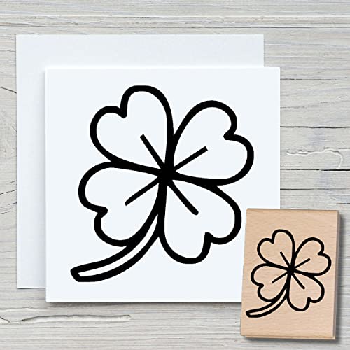 NEWSTAMPS Stempel Glücksklee Motivstempel aus Holz & Gummi zum Karten basteln, Holzstempel, Blumen, Pflanzen, Floral, Wiese, Gräser, Scrapbook, Textilstempel, Deko, Kinder NEWSTAMPS Stempel Glücksklee Motivstempel aus Holz & Gummi zum Karten basteln, Holzstempel, Blumen, Pflanzen, Floral, Wiese, Gräser, Scrapbook, Textilstempel, Deko, Kinder von NEWSTAMPS DIE STEMPELMACHER