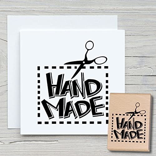 NEWSTAMPS Stempel Handmade Motivstempel aus Holz & Gummi zum Karten basteln, Holzstempel, Sprüche, Spruchstempel, Textstempel, Schrift, selbstgemacht, Scrapbook, Textilstempel, Deko von NEWSTAMPS DIE STEMPELMACHER