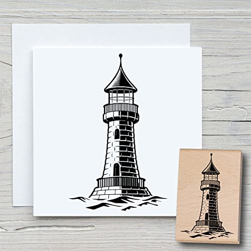 NEWSTAMPS Stempel Leuchtturm 02 Motivstempel groß aus Holz & Gummi zum Karten und Geschenke basteln, Holzstempel für Wasser, Maritim & Meer, Scrapbook, Textilstempel, Deko, Kinder NEWSTAMPS Stempel Leuchtturm 02 Motivstempel groß aus Holz & Gummi zum Karten und Geschenke basteln, Holzstempel für Wasser, Maritim & Meer, Scrapbook, Textilstempel, Deko, Kinder von NEWSTAMPS DIE STEMPELMACHER