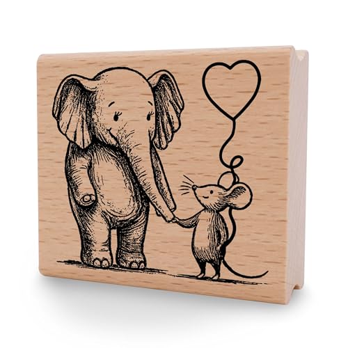 NEWSTAMPS Stempel Tierische Freunde Motivstempel aus Holz & Gummi zum Karten und Geschenke basteln, Holzstempel für Tiere, Tierstempel, Scrapbook, Textilstempel, Deko, Freunde NEWSTAMPS Stempel Tierische Freunde Motivstempel aus Holz & Gummi zum Karten und Geschenke basteln, Holzstempel für Tiere, Tierstempel, Scrapbook, Textilstempel, Deko, Freunde von NEWSTAMPS DIE STEMPELMACHER