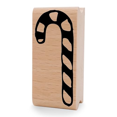 NEWSTAMPS Stempel Zuckerstange Motivstempel aus Holz & Gummi zum Karten und Geschenke basteln, Holzstempel für Weihnachten, Weihnachtskarte, Advent, Scrapbook, Textilstempel, Deko, Freunde NEWSTAMPS Stempel Zuckerstange Motivstempel aus Holz & Gummi zum Karten und Geschenke basteln, Holzstempel für Weihnachten, Weihnachtskarte, Advent, Scrapbook, Textilstempel, Deko, Freunde von NEWSTAMPS DIE STEMPELMACHER