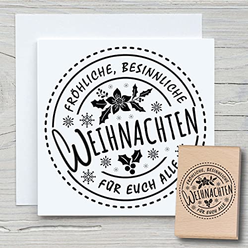 NEWSTAMPS Stempel besinnliche Weihnachten Label Motivstempel aus Holz & Gummi zum Karten und Geschenke basteln, Holzstempel für Weihnachten, Advent, Scrapbook, Textilstempel, Deko, Freunde NEWSTAMPS Stempel besinnliche Weihnachten Label Motivstempel aus Holz & Gummi zum Karten und Geschenke basteln, Holzstempel für Weihnachten, Advent, Scrapbook, Textilstempel, Deko, Freunde von NEWSTAMPS DIE STEMPELMACHER