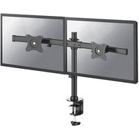 Neomounts Monitor-Halterung FPMA-DCB100 schwarz für 2 Monitore, Tischklemme, Tischbohrung von Neomounts