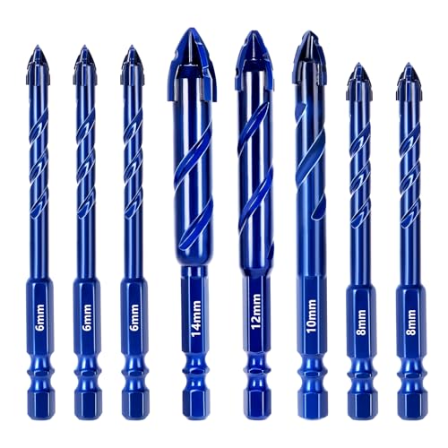NEWTACNA 8-teiliges Steinbohrer-Set von NEWTACNA