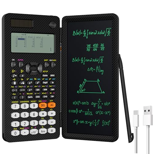 NEWYES 991EX Wiederaufladbarer Wissenschaftlicher Taschenrechner mit Notizblock - 552 Funktionen mit Typ-C Aufladung, Ideal für Gymnasiasten, Studenten & Ingenieure NEWYES 991EX Wiederaufladbarer Wissenschaftlicher Taschenrechner mit Notizblock - 552 Funktionen mit Typ-C Aufladung, Ideal für Gymnasiasten, Studenten & Ingenieure von NEWYES