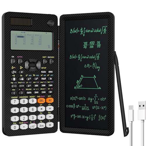 NEWYES 991EX Wiederaufladbarer Wissenschaftlicher Taschenrechner mit Notizblock - 552 Funktionen mit Typ-C Aufladung, Ideal für Gymnasiasten, Studenten & Ingenieure NEWYES 991EX Wiederaufladbarer Wissenschaftlicher Taschenrechner mit Notizblock - 552 Funktionen mit Typ-C Aufladung, Ideal für Gymnasiasten, Studenten & Ingenieure von NEWYES