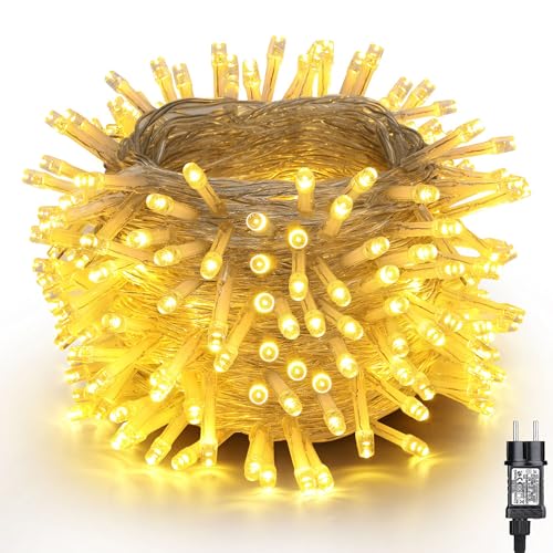 NEXVIN 20M 200 LED Lichterkette Außen Warmweiß mit Timer, Wasserdicht, 8 Modi, für Außen & Innen, Weihnachten & Party NEXVIN 20M 200 LED Lichterkette Außen Warmweiß mit Timer, Wasserdicht, 8 Modi, für Außen & Innen, Weihnachten & Party von NEXVIN