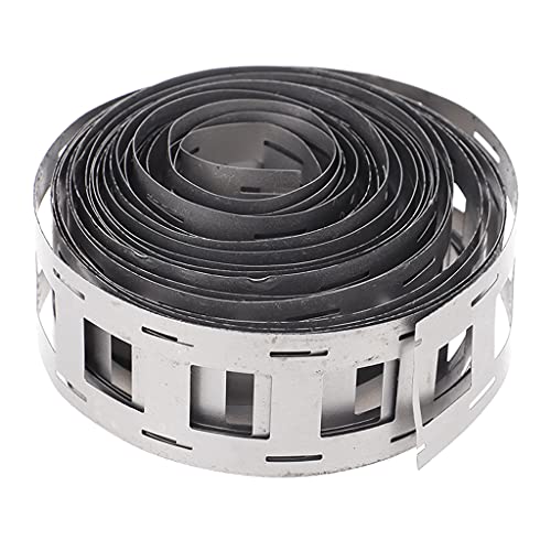 NGCG Reiner Nickel-Streifen, Lithium-Batterie, Nickel-Beschichtungsstreifen, Punktschweißen, Nickelblech, 1 m, vernickeltes Stahlband, Shee, reine Nickel-Streifenrolle von NGCG