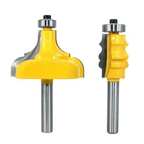 Trimming Engraving Router Bits Milling Cutter Inch Shank Slot Cutter Milling Cutter Edged Cutting Router Bit Milling Cutter Router Bit Straight Slot Milling Cutter Router Bits for Wood PVC von NGCG