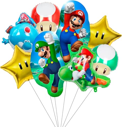 Folienballon Geburtstag, Cartoon Geburtstag Luftballons, Helium Ballons Geburtstag, Helium Luftballons, Helium Balloon, Kindergeburtstag Deko Folienluftballon, Party Dekorationen für Kinder von NGeniC