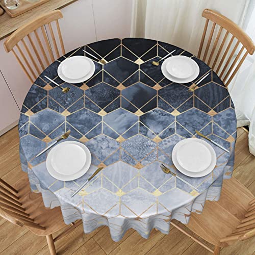 Tischdecke, Sechsecke und Diamanten, rund, Spitze, 152,4 cm, für Küche, Esszimmer, Tisch, Hochzeit, Party, Heimdekoration Tischdecke, Sechsecke und Diamanten, rund, Spitze, 152,4 cm, für Küche, Esszimmer, Tisch, Hochzeit, Party, Heimdekoration von NHGFVT