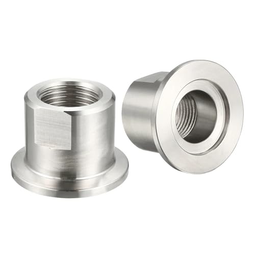 NHKSFBLQ 1pc KF-16 KF-25 KF-40 KF-50 1/8'' 1/4'' 3/8'' 1/2" 3/4'' 1'' BSPP (Female) Adapter Vacuum Fitting SS304(KF25,1/2") von NHKSFBLQ