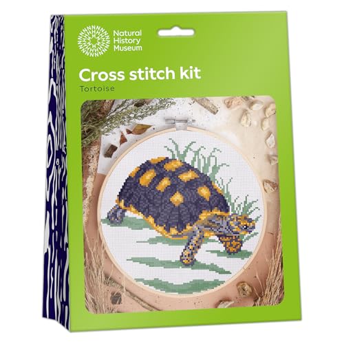 NHM Naturgeschichte Museum Kreuzstich Kit Schildkröte 14cm Sticksets für Erwachsene Kreuzstich Kits für Erwachsene Anfänger Geschenkidee mit Stickmustern Stickset NHM Naturgeschichte Museum Kreuzstich Kit Schildkröte 14cm Sticksets für Erwachsene Kreuzstich Kits für Erwachsene Anfänger Geschenkidee mit Stickmustern Stickset von Yeuyyben