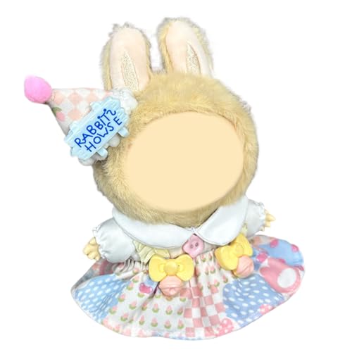 NHQZ Niedliche Mini Plüsch Puppen Kleidung Outfit nur Bekleidungs zubehör für 1abubu kleidung:Geburtstagshut, Top und Strapsrock,DIY Kinder Geschenke NHQZ Niedliche Mini Plüsch Puppen Kleidung Outfit nur Bekleidungs zubehör für 1abubu kleidung:Geburtstagshut, Top und Strapsrock,DIY Kinder Geschenke von NHQZ