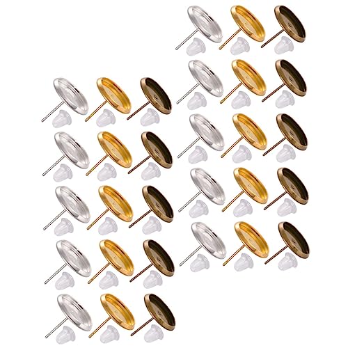 150 Sets Ohrring Bottom Bracket Accessoires Schmuck DIY Ohrring Lünette Blanks Ohrringe Serviert Tablett Schmuck Tablett Ohrstolpe Ohrstecker -Lünette Spitze Spitzengarn Mosaik Schafs Silikon 150 Sets Ohrring Bottom Bracket Accessoires Schmuck DIY Ohrring Lünette Blanks Ohrringe Serviert Tablett Schmuck Tablett Ohrstolpe Ohrstecker -Lünette Spitze Spitzengarn Mosaik Schafs Silikon von NHYHEHMR