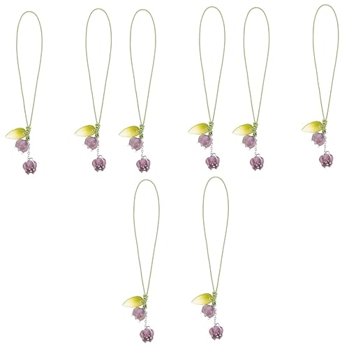 8 PCs Mobiltelefon Lanyard Blume Mobiltelefon Anhänger Tassel Trim Badtz Telefon Charme Flower Keychain Telefon Charme niedliche Haken Japandi Dekor Clear Hals Lanyard für Telefon Metall Purple 8 PCs Mobiltelefon Lanyard Blume Mobiltelefon Anhänger Tassel Trim Badtz Telefon Charme Flower Keychain Telefon Charme niedliche Haken Japandi Dekor Clear Hals Lanyard für Telefon Metall Purple von NHYHEHMR