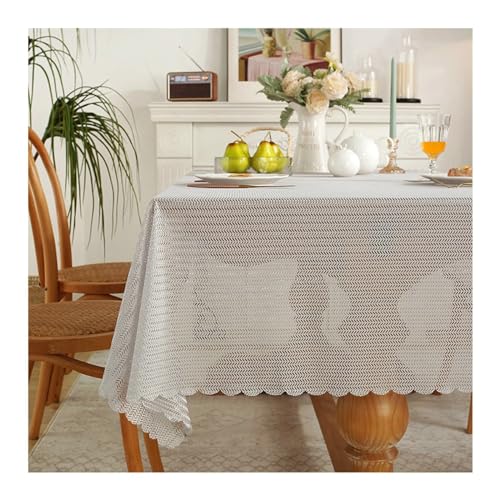 NHYHEHMR Tischkleidung quadratisch, rechteckiger Tischtuch 110x110 cm Chenille wiederverwendbares Festkörpertisch zum Essen in Innenräumen und im Freien, Silbergrau NHYHEHMR Tischkleidung quadratisch, rechteckiger Tischtuch 110x110 cm Chenille wiederverwendbares Festkörpertisch zum Essen in Innenräumen und im Freien, Silbergrau von NHYHEHMR