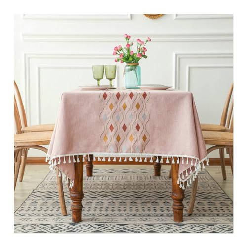 NHYHEHMR Tischtuch Esstisch, Rechteck pink NHYHEHMR Tischtuch Esstisch, Rechteck pink von NHYHEHMR