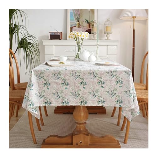 Rechteckiger Tischtuch, grüner Tischtuch 60x60 cm Baumwoll Nicht -Schlupfblüten gedruckte Tischdecke für die Küchenessen Rechteckiger Tischtuch, grüner Tischtuch 60x60 cm Baumwoll Nicht -Schlupfblüten gedruckte Tischdecke für die Küchenessen von NHYHEHMR