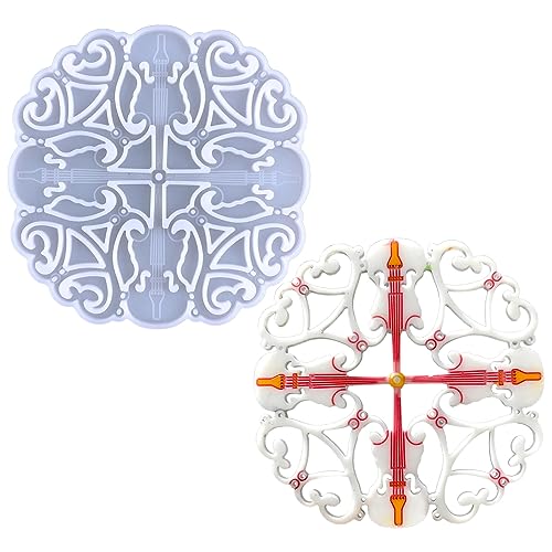 Snowflake Silicone Silicone Pendant Mold Resin Casting Mold for Holiday Craft Supplies Snowflake Keychain Mold von NHYHEHMR