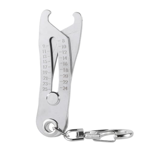 Tragbare präzise Gewindegröße Checker Schlüsselbundmutter und Schraubengewinde -Überprüfungsschrauben Größen Finder Keychain Schnellhand -Messung Tragbare präzise Gewindegröße Checker Schlüsselbundmutter und Schraubengewinde -Überprüfungsschrauben Größen Finder Keychain Schnellhand -Messung von NHYHEHMR