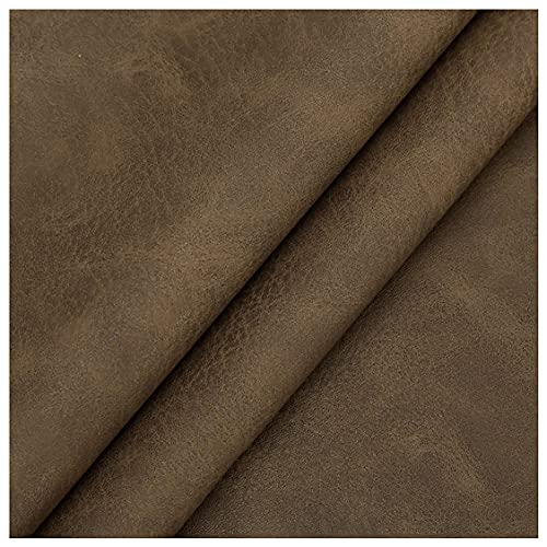 NIANTONG Vintage Textur Kunstleder Polsterstoff Meterware 138x100cm Vinyl Wasserdichtes Bezugsstoff für Sofa Stuhl Möbel, Autofutter, DIY Handwerk(Color:3) von NIANTONG