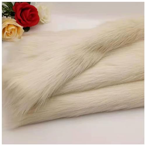 NIANTONG Zotteliger Kunstfell-Stoff Langhaar Fellimitat Stoffe 1,7x0,5m Furry Pelzimitat Stoffe Zottel-Patch Plüsch-Patch Für Die Fotografie Crafts & Apparel(Size:1.7x0.5m/66.9x19.6in,Color:beige) NIANTONG Zotteliger Kunstfell-Stoff Langhaar Fellimitat Stoffe 1,7x0,5m Furry Pelzimitat Stoffe Zottel-Patch Plüsch-Patch Für Die Fotografie Crafts & Apparel(Size:1.7x0.5m/66.9x19.6in,Color:beige) von NIANTONG
