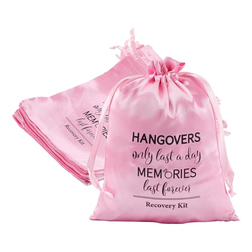 NICENEEDED 10 Stück Hochzeits Kater Set Taschen 5.9 x 7.9 Zoll Rosa Bachelor Party Dekorationen Wiederverwendbare Dusche Beutel NICENEEDED 10 Stück Hochzeits Kater Set Taschen 5.9 x 7.9 Zoll Rosa Bachelor Party Dekorationen Wiederverwendbare Dusche Beutel von NICENEEDED