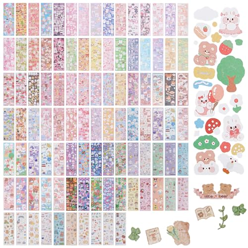 NICENEEDED 100 Blatt Süße Cartoon Kpop Deko Aufkleber. Selbstklebende Bunte Fotokarten Dekorationsaufkleber Für Scrapbooking Journal DIY Aufkleber Set Aufkleber Für Grußkarten Alben Und Dekorationen NICENEEDED 100 Blatt Süße Cartoon Kpop Deko Aufkleber. Selbstklebende Bunte Fotokarten Dekorationsaufkleber Für Scrapbooking Journal DIY Aufkleber Set Aufkleber Für Grußkarten Alben Und Dekorationen von NICENEEDED