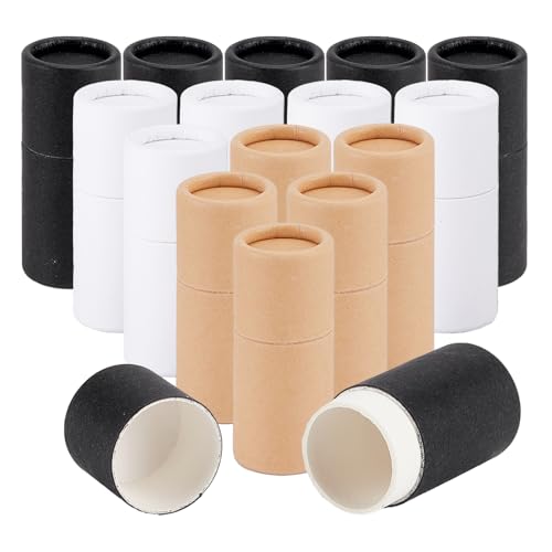 NICENEEDED 15 Stück 5g Lippenbalsamtuben Aus Pappe Leerer Lipgloss Balsam Halter Drehbare Deodorantbehälter Aus Kraftpapier Für Selbstgemachte Lippenstifte Lippenpflegestifte NICENEEDED 15 Stück 5g Lippenbalsamtuben Aus Pappe Leerer Lipgloss Balsam Halter Drehbare Deodorantbehälter Aus Kraftpapier Für Selbstgemachte Lippenstifte Lippenpflegestifte von NICENEEDED