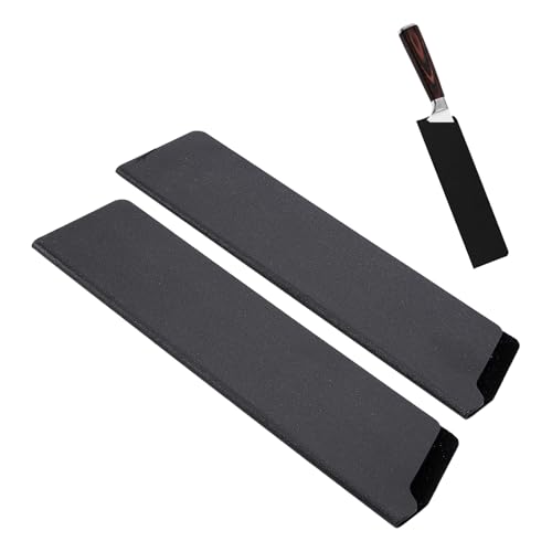 NICENEEDED 2 PCS ABS Universal Messerschutzhüllen wasserdichte Klingenscheide Messer Kantenschutz 8.7" x 2.2" Schwarze Messerscheide Aus Kunststoff Für Die Küche Zu Hause NICENEEDED 2 PCS ABS Universal Messerschutzhüllen wasserdichte Klingenscheide Messer Kantenschutz 8.7" x 2.2" Schwarze Messerscheide Aus Kunststoff Für Die Küche Zu Hause von NICENEEDED