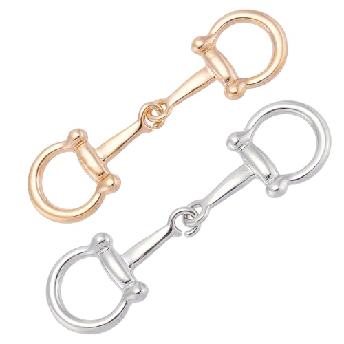 NICENEEDED 2 Stück Schal-Schnallenringe, einfache Metall-Schalringe, Verschluss für Damen, Schalschnallenringe, Dekoration, Zubehör NICENEEDED 2 Stück Schal-Schnallenringe, einfache Metall-Schalringe, Verschluss für Damen, Schalschnallenringe, Dekoration, Zubehör von NICENEEDED