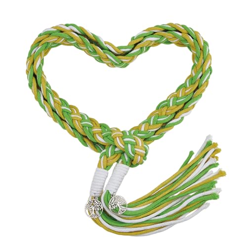 NICENEEDED Hochzeits Handfasting Kordel Rustikales Hochzeitslasso Lazos Hochzeitskordel Baumwolle Hochzeit Lasso Seil Traditionelles Keltisches Muster Handfasting Kordel von NICENEEDED