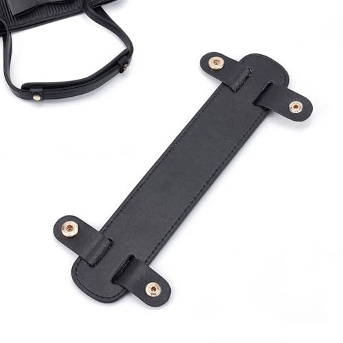 NICENEEDED Schultergurtpolster Aus Leder Ersatzpolster Für Taschengurte Aus Schwarzem PU Leder Griffwickelpolster Schulterpolster NICENEEDED Schultergurtpolster Aus Leder Ersatzpolster Für Taschengurte Aus Schwarzem PU Leder Griffwickelpolster Schulterpolster von NICENEEDED