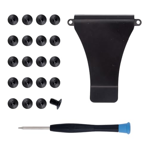 NICENEEDED Wallet Ersatzschrauben Set Schwarzes DIY Schraubenreparaturset Für Geldbörsen Schraubendreher Metallclip Herren Minimalistisches Portemonnaie Hardware Zubehör Elastischer NICENEEDED Wallet Ersatzschrauben Set Schwarzes DIY Schraubenreparaturset Für Geldbörsen Schraubendreher Metallclip Herren Minimalistisches Portemonnaie Hardware Zubehör Elastischer von NICENEEDED