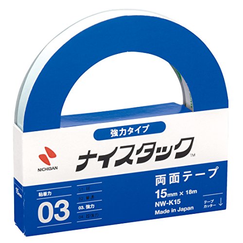 NICHIBAN NICETACK leistungsf_hige Art doppelseitiges Klebeband 15mm x 18M NW-K15 (Japan-Import NICHIBAN NICETACK leistungsf_hige Art doppelseitiges Klebeband 15mm x 18M NW-K15 (Japan-Import von Nichiban Co., Ltd.