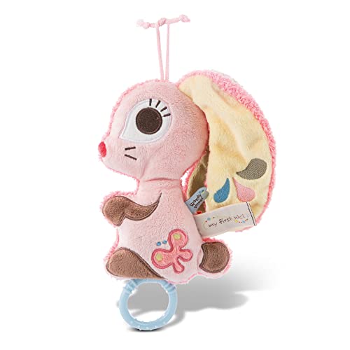 NICI 46580 Aufzieh 2D Hase Hopsali 18cm ab 0+ Monaten für Jungen & Mädchen – Spieluhr Baby – Einschlaf-Hilfe für Babys & Säuglinge – Ideal für Bett, Kinderwagen & Wiege – Schuberts Wiegenlied, pink NICI 46580 Aufzieh 2D Hase Hopsali 18cm ab 0+ Monaten für Jungen & Mädchen – Spieluhr Baby – Einschlaf-Hilfe für Babys & Säuglinge – Ideal für Bett, Kinderwagen & Wiege – Schuberts Wiegenlied, pink von NICI