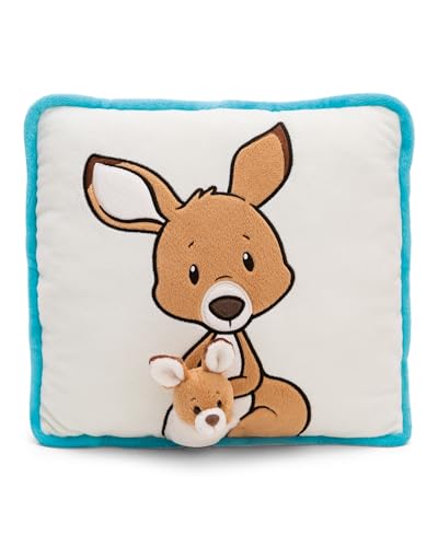 NICI Kissen Känguru mit Kängurubaby 7cm 30x30cm - braun - Flauschiges Kuscheltierkissen für Jungen, Mädchen, Babys und NICI Kuscheltierliebhaber, Kuschelkissen für Zuhause oder unterwegs - 61730 NICI Kissen Känguru mit Kängurubaby 7cm 30x30cm - braun - Flauschiges Kuscheltierkissen für Jungen, Mädchen, Babys und NICI Kuscheltierliebhaber, Kuschelkissen für Zuhause oder unterwegs - 61730 von NICI