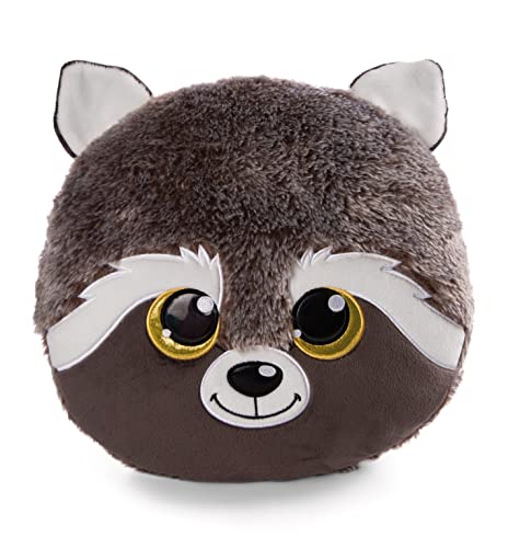 NICI GLUBSCHIS Kissen Waschbär Clooney 33 x 32 cm – rundes Kuschelkissen aus weichem Plüsch, Dekokissen für Kinder & Erwachsene, 48586, tolle Geschenkidee, braun NICI GLUBSCHIS Kissen Waschbär Clooney 33 x 32 cm – rundes Kuschelkissen aus weichem Plüsch, Dekokissen für Kinder & Erwachsene, 48586, tolle Geschenkidee, braun von NICI