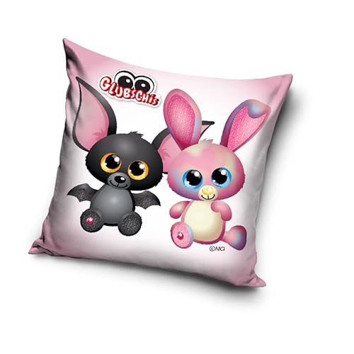 NICI Glubschis: Das Original – Kuschelkissen Kissen Zierkissen Dekokissen 40x40 cm gefüllt, Baako & Rainbow Candy NICI Glubschis: Das Original – Kuschelkissen Kissen Zierkissen Dekokissen 40x40 cm gefüllt, Baako & Rainbow Candy von NICI