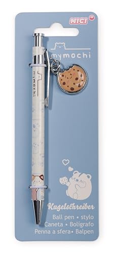 NICI Kugelschreiber mymochi - beige - Praktischer mymochi-Kuli mit süßem Keks-Anhänger – ideal für Schultasche & Büro | 61810 von NICI