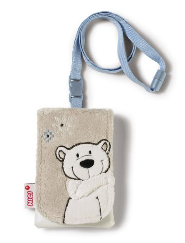 Nici 34760 - Handytäschchen Eisbär Plüsch/Lederimitat, 12 x 8 cm Nici 34760 - Handytäschchen Eisbär Plüsch/Lederimitat, 12 x 8 cm von NICI