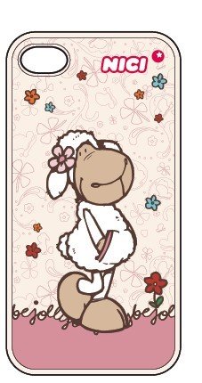Nici Jolly Rosa Hardcase 3D - für iphone 4/4S von NICI
