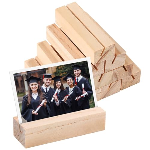 NICKLIN 12 Stück Kartenhalter Holz Tischkartenhalter Holz aus Buchenholz Menükartenhalter Kartenständer Postkartenhalter,Postkartenständer Stabil als Fotohalter für Restaurants,Hochzeiten und Partys NICKLIN 12 Stück Kartenhalter Holz Tischkartenhalter Holz aus Buchenholz Menükartenhalter Kartenständer Postkartenhalter,Postkartenständer Stabil als Fotohalter für Restaurants,Hochzeiten und Partys von NICKLIN
