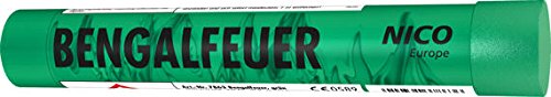 grün, Bengalfeuer KAT F1, intensiv leuchtene Bengalfackel im 5er-Pack. grün, Bengalfeuer KAT F1, intensiv leuchtene Bengalfackel im 5er-Pack. von NICO Europe