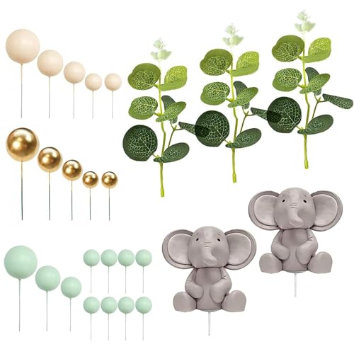 Elefant -Babyparty -Dekorationen 1 Set entzückende Babyparty -Kuchen -Dekorationen mit Pfahlplastikkuchen -Dekorationen für Geburtstagsfeier, Grün, Set 1, Kuchen -Top -Dekorationen Elefant -Babyparty -Dekorationen 1 Set entzückende Babyparty -Kuchen -Dekorationen mit Pfahlplastikkuchen -Dekorationen für Geburtstagsfeier, Grün, Set 1, Kuchen -Top -Dekorationen von NIDONE