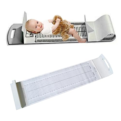 NIDONE Baby -Infantometer -Höhe Lineal Messmatte, Baby -Matte Matte Infantometer Höhen Lineal Neugeborene Wachstumskarte Kleinkinder Körperlänge Messgerät von NIDONE